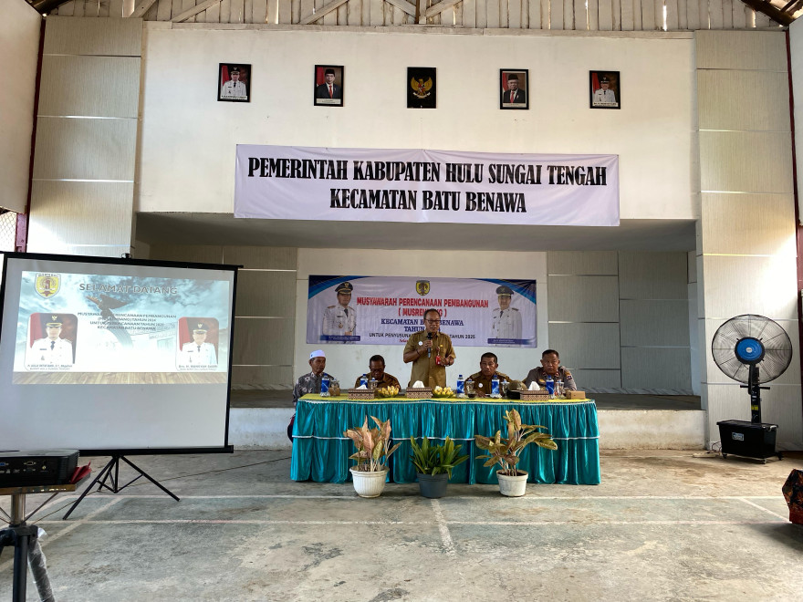 Musyawarah Perencanaan Pembangunan Kecamatan Batu Benawa Tahun 2024: Desa Pagat Usulkan Rehabilitasi Jalan Lingkungan Komplek Veteran
